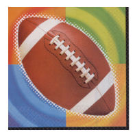 Championship Football Beverage Napkins (16 ct)