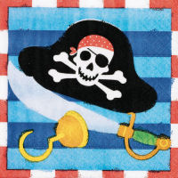 Pirate's Treasure Beverage Napkins (16 ct)