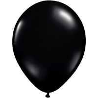 11" Onyx Black Balloons (10 ct)